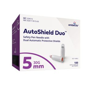 BD / Embecta AutoShield Dual Safety Pen Needles