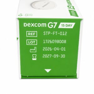 DEXCOM G7 SINGLE SENSOR 15 DAY RETAIL (012)