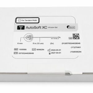 Tandem Autosoft XC Infusion Set 6MM (2x)